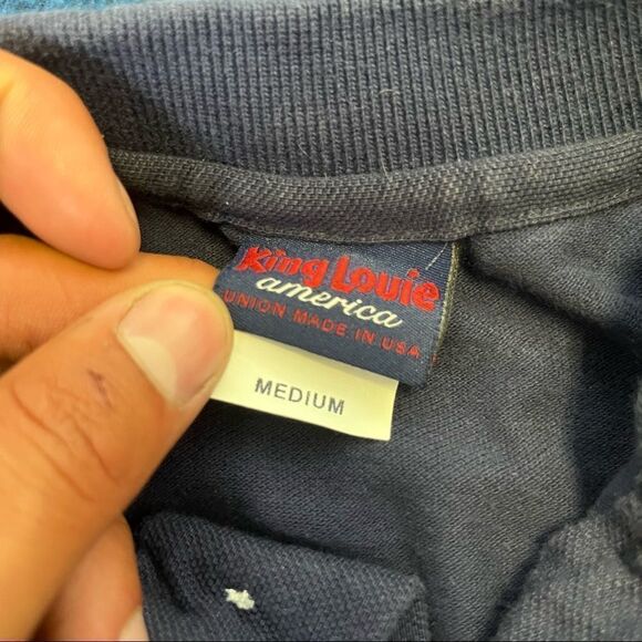 King Louie UCFW For Obama USA 🇺🇸 Union Made Polo (M) - Picture 4 of 7